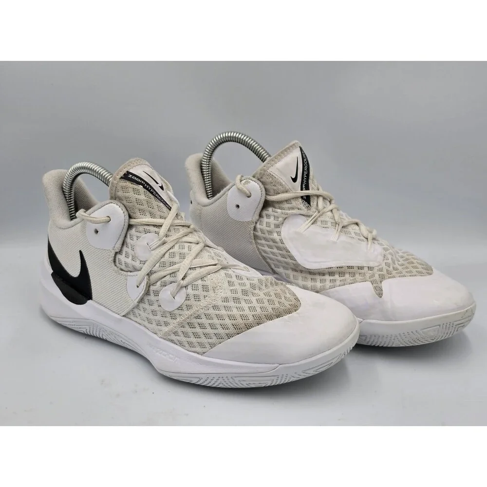 Nike Zoom Hyperspeed Court Volleyball Shoes White Black CI2964-100 Womens 6.5